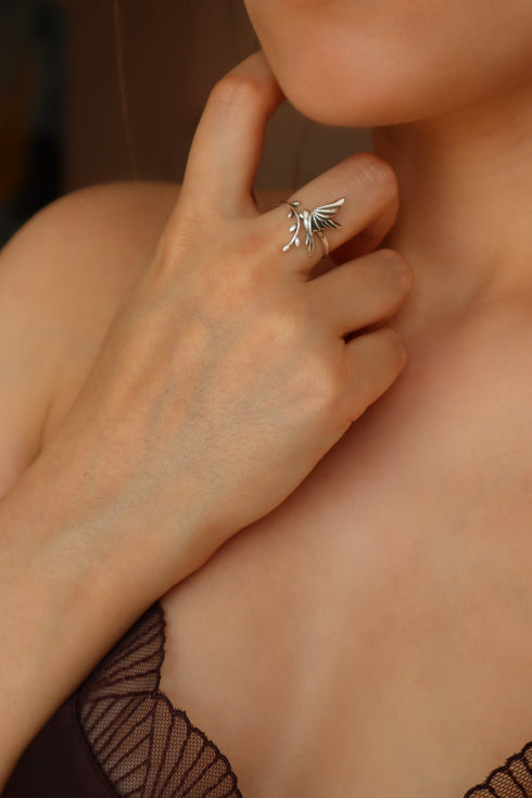 Inel din argint Paloma